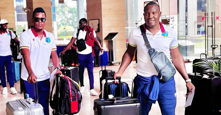 চট্টগ্রামে উইন্ডিজ ক্রিকেটাররা